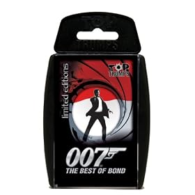 Top Trumps James Bond Card Game