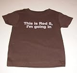 This Is Red 5, I'm Going In Star Wars Retro Trendy T-Shirt (Sizes for Infant/Baby/Toddler/Children's/Youth