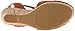 Nine West Women's Braveit Leather Wedge Sandal