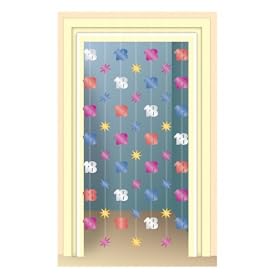 The Party Continues 18th Birthday Door Danglers Party Decoration