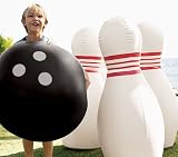 Pottery Barn Kids Jumbo Inflatable Bowling Ball & Pins