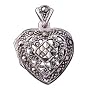 Pendentif m?daillon en argent fin Marcassite avec &hellip de Triniti Jewellery
