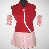 Haruno Sakura 2 Japanese Anime Naruto Cosplay Costume, Size M