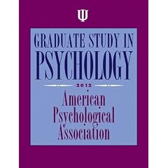 Graduate Study in Psychology