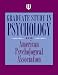 Graduate Study in Psychology 2012