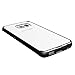 Galaxy S6 Edge Case, [Clear Back View] JOTO Samsung Galaxy S6 Edge Case Slim, ** Scratch Resistant** Slim Fit / Clear Back Panel / Hybrid Case [Bumper Case with Clear Back Panel], Protective Case for Galaxy S6 Edge (2015) (Black)