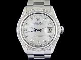 Rolex Men Ss String Datejust100+ Diamonds 2010 Style