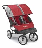 Baby Jogger 2007 City Double Stroller - Red/Silver