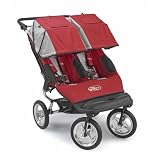 Baby Jogger 2007 City Double Stroller - Red Silver by Baby Jogger