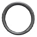 Motor Trend 100% Odorless Car Steering Wheel Cover - Fit for Car SUV Van Truck - Comfort Cushion Grip, Gray, Strandard Size (14.5 to 15.5 inch)