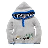 Blue Zoo- Grey digger jumper