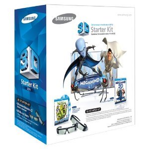 Samsung SSG-P3100M Megamind 3D Starter Kit - Black (Compatible with 2011 3D TVs)