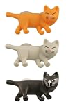Cute Cat Toothbrush/Pencil Holder with Suction Cup ~ Fun Toothbrush Holder (Color may vary)