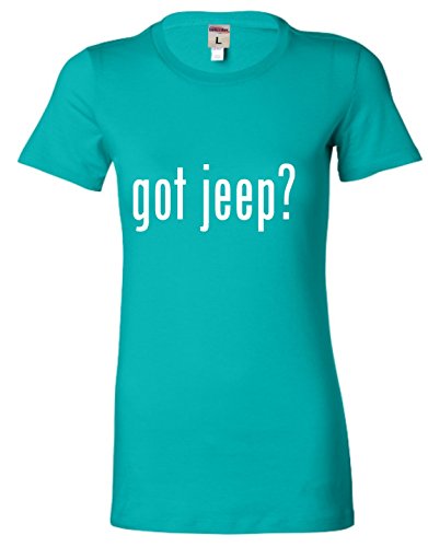 Small Turquoise Juniors Got Jeep? Funny T-Shirt