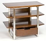 Breeze Tall A/V Unit with Stainless Steel Legs