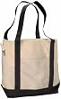 ECOnscious 100% Organic Cotton Canvas Boat Tote