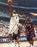 Gilbert Arenas Autographed / Signed Washington Wizards Basketball 8x10 Photo