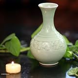 Kae Sa Lak vase, 'Green Elephant II'
