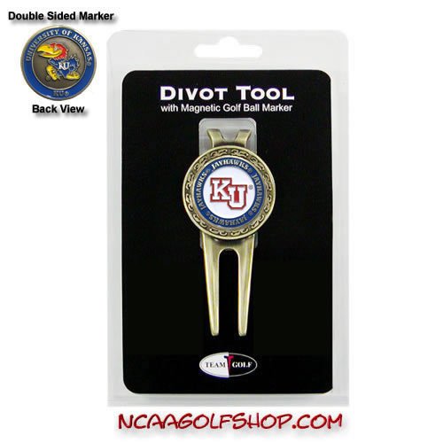 Kansas Jayhawks Divot Tool Ball Marker Tg1