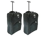 Ryanair Hand Luggage Travel Holdall Bags Wheeled Suitcase Cabin Baggage SET