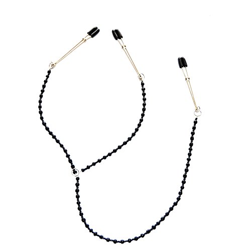 Vovii Nipple Clamps with Chain Bdsm Flirt Sex Toy for Sex Love Games Fun (#1)