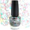 Rainbow Glitter Multi Sparkle Effect Nail Polish Lacquer....Multi Colour Dazzle & Glitter