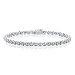 10K White Gold 1 ct. Diamond Tennis Bracelet (Highest Quality)