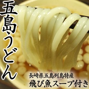 ◆送料込み◆五島うどん《正規品》[飛び魚スープ付き]送料込み２個セット［約10人前］