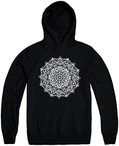 Kid's Rudechix Skull Mandala Hoodie Black 4-5 yr