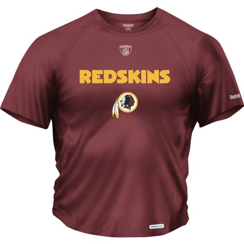 Reebok Washington Redskins Sideline Authentic Speedwick T-Shirt XX Large
