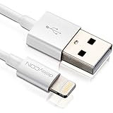 deleyCON 0,5m [Apple MFI zertifiziert] iPhone Lightning auf USB Kabel / Sync-Kabel / Ladekabel / Datenkabel - Wei&szlig; - USB zu 8 Pin Lightningkabel - f&uuml;r Apple iPhone 6 Plus / 6 / 5s / 5c / 5, iPad Air / mini / mini2, iPad 4 / 3, iPod touch 5th, iPod nano 7th generation