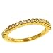 Bezel Set Round Diamond Wedding Band Diamond .15cttw