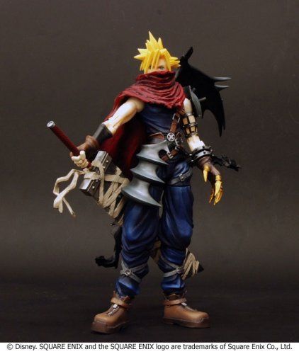 Disney Square-Enix Kingdom Hearts 2 Play Arts Action Figure Cloud Strife (Agrabah)