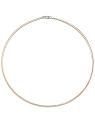 18" 2MM Omega Chain in 14K Two-Tone Gold