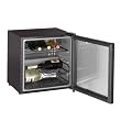 Severin KS 9886 Weintemperierschrank, schwarz-silber / B / 50 Liter Nutzinhalt