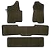 Premier Custom Fit 4-piece Set with 2 piece front 1 midrunner and 1 rearrunner Carpet Floor Mats for Ford Aerostar (Premium Nylon, Driftwood)