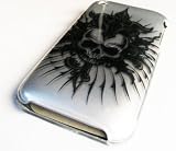 Apple iPhone 3 3G 3GS Skull Spear Design AT&T Hard Case Skin Cover Protector