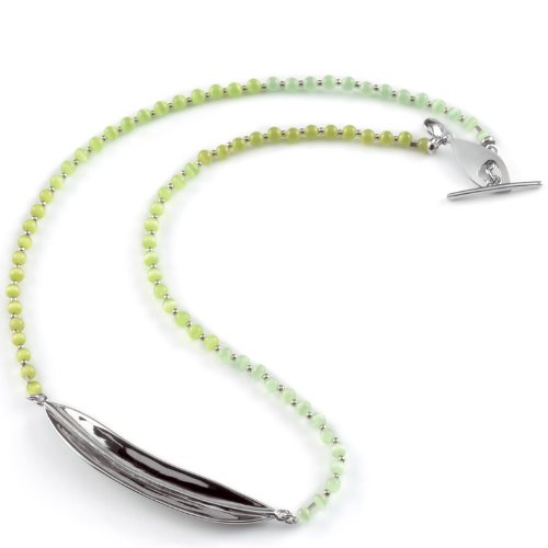 Leonardo Damenkette Edelstahl + Glas 53cm Malaysia 011433 Preisvergleich