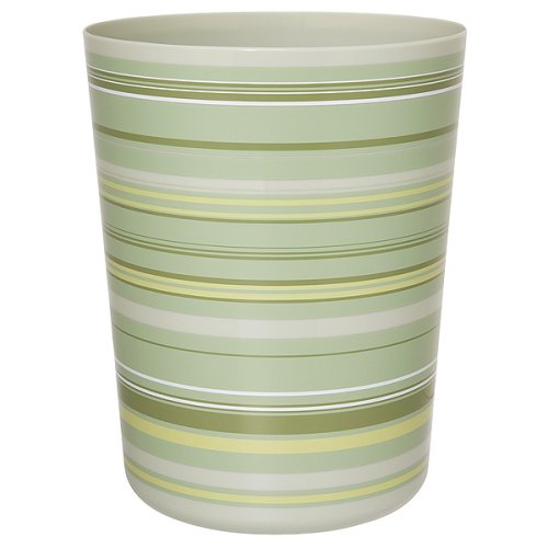 Palm Beach Green Wastebasket