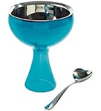 Alessi Big Love Bowl+Spoon, Blue