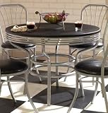 Black Soda Shoppe Round Table