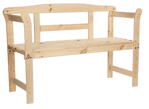 Gartenbank Friesenbank Holzbank Natur mit Steglehne Reviews