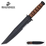 USMC Tanto Marine Machete With Sheath