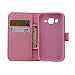 G360 Case, Galaxy Core Prime Case,Enjoy Sunlight [Never Stop Dreaming] [Stand Feature] Premium Wallet Case [Wallet Function] Flip Cover Leather Case for Samsung Galaxy Core Prime G360 / Prevail LTE with 1 Black Stylus