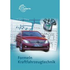 Formeln Kraftfahrzeugtechnik