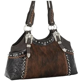 American West Wild Horses Carry All Zip Top Tote