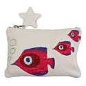 Mala Leather Pink Fish Pinky Coin Purse