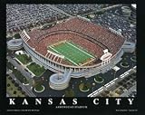 Small Arrowhead Stadium Kansas City Chiefs Aerial Unframed Print