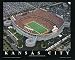 Small Arrowhead Stadium Kansas City Chiefs Aerial Unframed Print