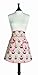Jessie Steele Half Audrey Cherry Cupcakes Apron